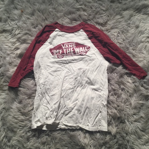 Vans Tops - Vans Quarter Sleeve Shirt